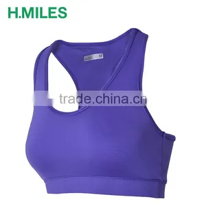2017 Fashionable Sexy Yoga Women's Sublimation Sports Bra thumbnail-4