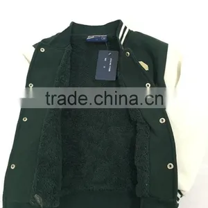 Custom Kids Coat Boys Winter Bomber Varsity Jacket thumbnail-5