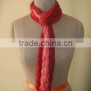 Fashion Red Scarf Stole thumbnail-1
