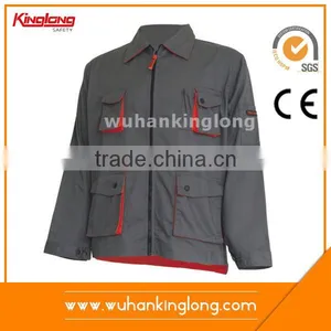 2016 Whole Custom -made Welding Mens Two Chest Pocket Work Jacket thumbnail-2