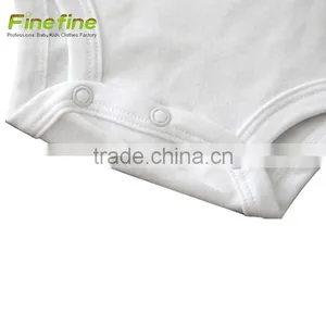 Organic Cotton Fabric Newborn Baby Clothes Summer Baby Romper thumbnail-4