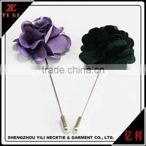 Gift Fabric Flower Brooch Flower Lapel Pin thumbnail-2