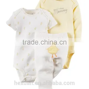 100% Cotton Organic Cotton Baby Rompers Wholesale Baby Clothes thumbnail-3