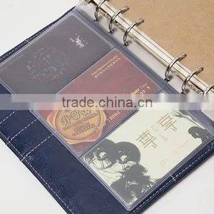 PVC Storage Bag A5 Size Bag for Planner Customizable Zipper Bag/insert Pocket/card Holder Transparent Elastic Bag thumbnail-2