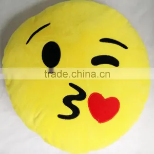 35cm Hot Selling Emoji Cushion Customized Emoji Pillow OEM Emoji Cushion thumbnail-1