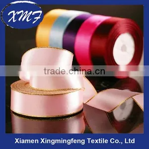 Gold Edges Decoration Satin Ribbon thumbnail-1
