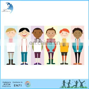 Diy Combination Colorful Print Puzzle Games Wooden Block for Kids thumbnail-5