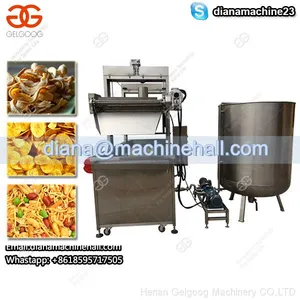 Continuous Belt Pork Skin Frying Machine|Broad Beans Fryer thumbnail-1