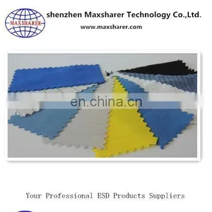 Maxsharer Brand Name Factory Conductive /ESD Cloth Fabric Antistatic Cloth thumbnail-1