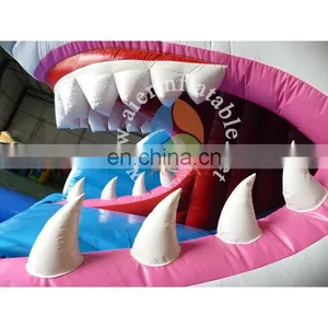 Giant Inflatable Water Slide, Shark Water Slide With Pool, Aier Inflatables thumbnail-3