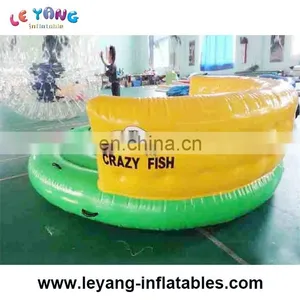 Water Sport Inflatable Water Ski Towable Inflatable Crazy UFO for Sale thumbnail-2