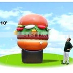 Custom Giant Inflatable Hamburger Advertising Figures thumbnail-1