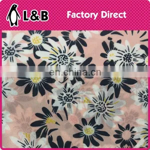 Fabric Polyester Wholesale Dress Georgette Digital Tropical Print Fabric thumbnail-2
