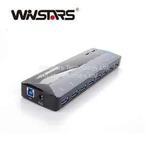 10 Port USB 3.0 Hub With 12V 4A Power Adapter,support Fast Charger for Tablet PC Macbook Laptop thumbnail-3