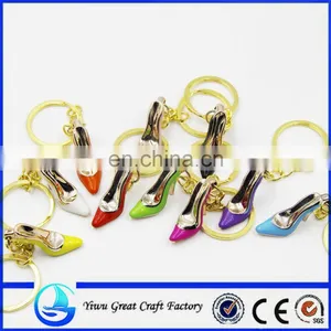 Manufacturers Selling Wholesale Plastic Heels Key Chain thumbnail-1