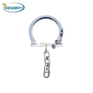 Metal Snake Chain Key Ring KC11 With o Chain Links thumbnail-1