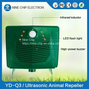 ABS Aluminum Material Dog Cat Controller Wild Animals Repeller With Waterproof thumbnail-3