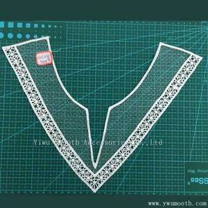 Cotton Crochet Necklace Embroidery Lace Collar Fabric Textile Garment Accessories thumbnail-5