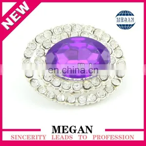 Megan Apparel Diamond Crystal Home Button for Garment thumbnail-1
