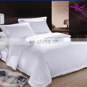 China Supplier 100% Cotton Stripe/Satin/Jacquard/Plain Hotel Bed Sheet Cotton thumbnail-5