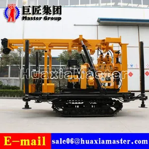 XYD-200 Portable Rotary Rock Core And Soil Drilling Rig Water Well Drilling Machine With Crawler thumbnail-4