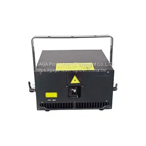 8w RGB Full Color High Speed Scanner Concert Laser Light With SD Card thumbnail-1