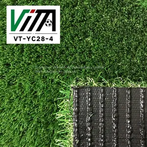 Best Price 4 Color Artificial Grass for Landscaping U Shape Garden Green Lawn Residents VT-YC28-4 thumbnail-5