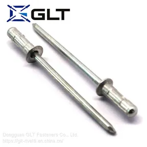 Galvanized Steel Countersunk Head Aluminum Steel Single Head Rivets 6 mm thumbnail-5