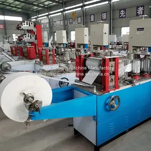 Automatic 2 Colors Restaurant Table Paper Napkin Paper Printing Making Machine thumbnail-1