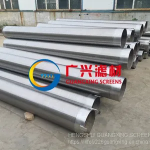 Stainless Steel Johnson Water Well Screen, Deep Well Drilling Pipe thumbnail-1