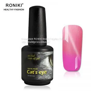 RONIKI Color Changing Chameleon Cat Eye Gel,Colorful Cat Eye Gel thumbnail-5