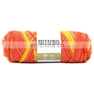 New Fashion Soft Feeling Crochet Yarn Acrylic Polyester Cotton Blended Knitting Yarn thumbnail-5