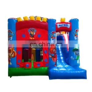 2020 Kids Fashion Design Inflatable Massive Bouncy Castle With Patrol Cartoon for Sale thumbnail-1