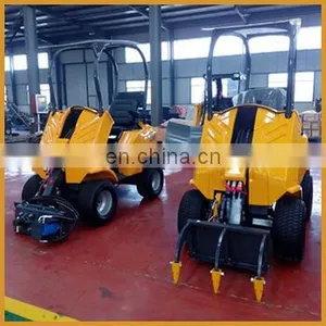 Multi Purpose Farm Mini Tractor Backhoe Front End Loader for Sale thumbnail-6