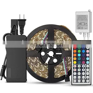 Super Bright Rgb Led Light Strip 5m 12v Waterproof Smd 5050 60 Leds thumbnail-6