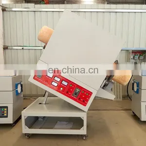 Liyi 1200 Degree Rotary Tilting Tube Furnace Small Heat Treatment Metal Powder Sintering Furnace thumbnail-5