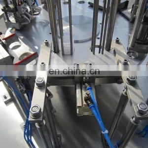Rotary Table Ice Crame Small Plastic Cups Filling and Sealing Machine thumbnail-4