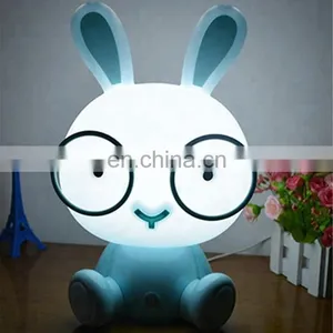 Bunny Rabbit Led Night Light Table Lamp for Kids thumbnail-1