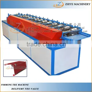 Hydraulic Cutting Steel Roller Shutter Door Roll Forming Machine From Cangzhou Zhiye Company thumbnail-1