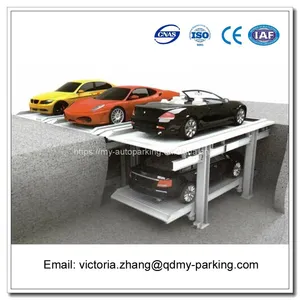 Selling Four Post Pit Desgin Parking System/Underground Parking Garage Design/Underground Car Storage thumbnail-1