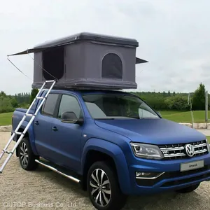 Custom Hard Shell Straight Support Camping Car Roof Top Tent Hard Cover Rooftop Tent for Sale thumbnail-3
