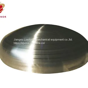 Large Stainless Steel Dish End Head thumbnail-1
