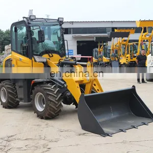Mappower 1TON WL08 ZL10 910 Articulated Mini Wheel Loader With Various Attachments thumbnail-1
