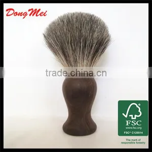 Sandalwood Handle Synthetic Hair Shaving Brush thumbnail-3