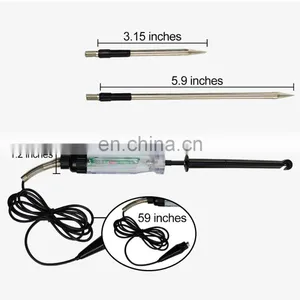 ALLOSUN GK5225 Automotive Wire Piercing DC Voltage Circuit 6V / 12V Hook Probe Tester 59 Inch Cord With LED & Buzzer Indicator thumbnail-3