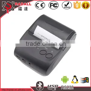 5802LD 58mm Paper Width Andriod Smartphone/pc/computer Mini Bluetooth Android Thermal Pos Printer thumbnail-1