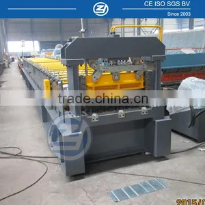 Small Ribs Floor Decking Roll Forming Machine thumbnail-4