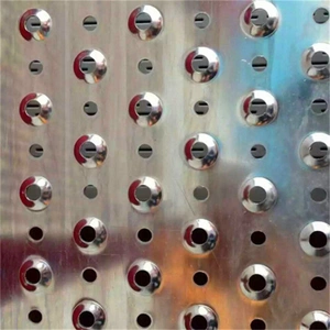 For Petrochemical Industry Perforated Aluminum Veneer Curtain Wall Molding Aluminum Veneer thumbnail-2