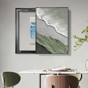 Violent Bear Hanging Painting / Wall Painting / Decorative Painting 03 Decorative Drawing of Electric Meter Box thumbnail-1