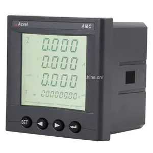 AMC96L-E4/KC Multifunction AC Power Meter For Current Voltage Power Factor Electric Energy Parameters Power Grid Separately thumbnail-4